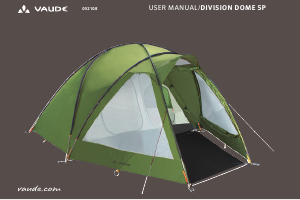 说明书 沃德Division Dome 5P帐篷