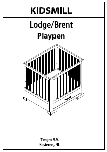 Bedienungsanleitung Kidsmill Brent Laufstall