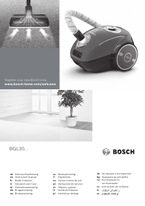 Käyttöohje Bosch BGL35MOV26 Pölynimuri