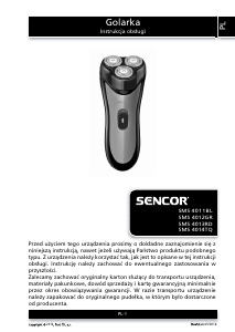 Instrukcja Sencor SMS 4013RD Golarka