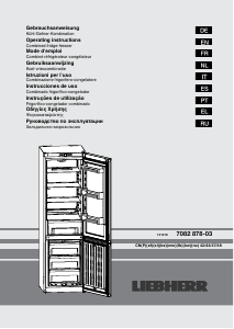 Bedienungsanleitung Liebherr CNel 4713 Kühl-gefrierkombination