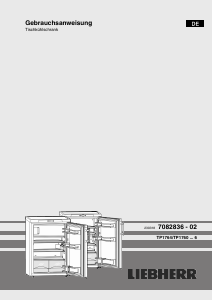 Bedienungsanleitung Liebherr TP 1760 Kühlschrank
