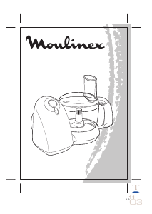 Brugsanvisning Moulinex DFB14C Køkkenmaskine