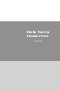 Manual MSI Cubi 3 Silent S Computer de birou