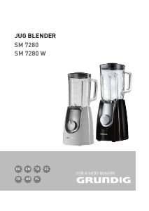 Kullanım kılavuzu Grundig SM 7280 W Blender