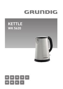 Manual Grundig WK 5620 Kettle