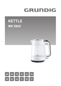 Manual Grundig WK 5860 Kettle