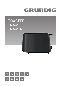 Bedienungsanleitung Grundig TA 4620 R Toaster