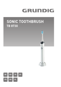 Kullanım kılavuzu Grundig TB 8730 Elektrikli diş fırçası