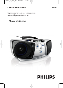 Mode d’emploi Philips AZ1840 Stéréo