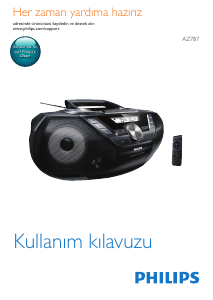 Kullanım kılavuzu Philips AZ787 Stereo müzik seti