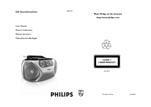 Mode d’emploi Philips AZ1017 Stéréo