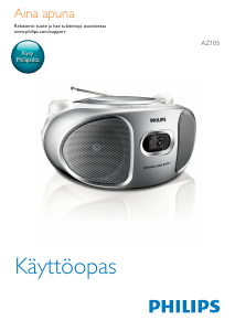 Käyttöohje Philips AZ105C Stereosetti