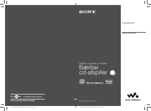 Brugsanvisning Sony D-NF420 Discman
