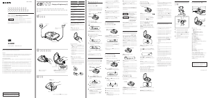 説明書 ソニー D-5WD ディスクマン