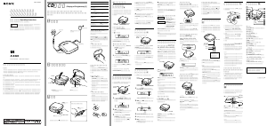 説明書 ソニー D-E404 ディスクマン