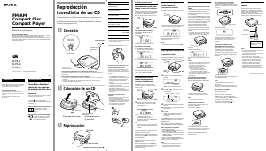 Manual de uso Sony D-F413 Discman
