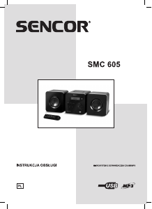 Instrukcja Sencor SMC 605 Zestaw stereo