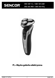 Instrukcja Sencor SMS 5013RD Golarka