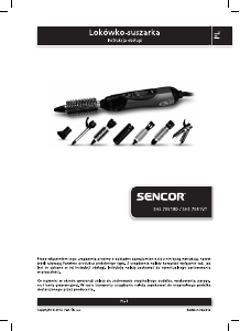 Instrukcja Sencor SHS 7551VT Lokówka