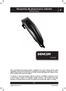 Instrukcja Sencor SHP 320SL Strzyżarka do włosów