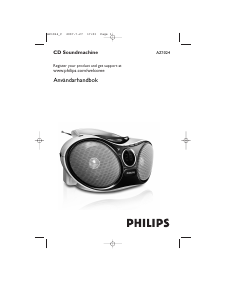Bruksanvisning Philips AZ1024 Stereoanläggning