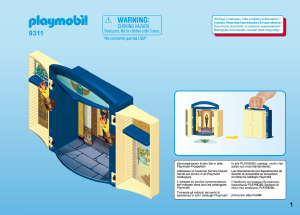 Mode d’emploi Playmobil set 9311 Egyptians Coffret tombe égyptienne