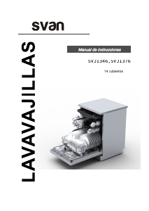 Manual de uso Svan SVJI346 Lavavajillas