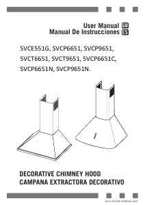 Manual de uso Svan SVCT6651 Campana extractora