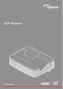 Handleiding Optoma GT5000+ Beamer