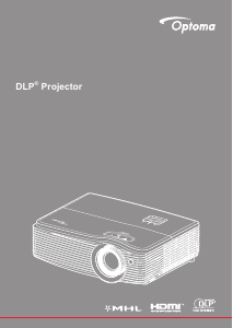 Manual Optoma EH504 Projector