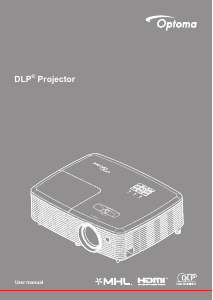 Handleiding Optoma DH1009i Beamer