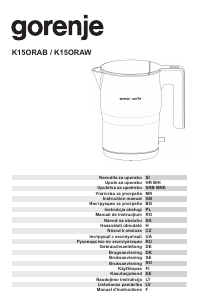 Bedienungsanleitung Gorenje K15ORAW Wasserkocher