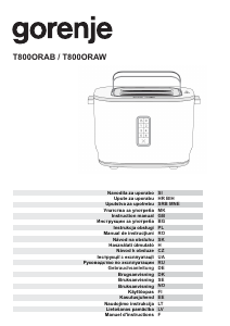 Bedienungsanleitung Gorenje T800ORAB Toaster