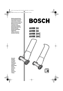 Manuale Bosch AHM 30 Rasaerba