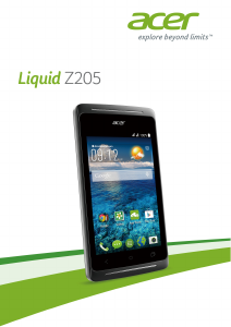 Handleiding Acer Liquid Z205 Mobiele telefoon
