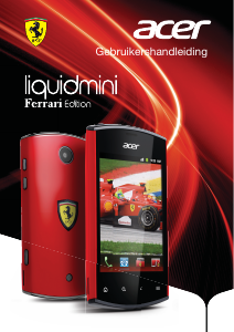 Handleiding Acer Liquid E310 Mini Ferrari Mobiele telefoon