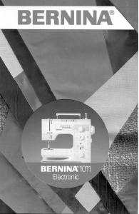 Handleiding Bernina 1011 Naaimachine