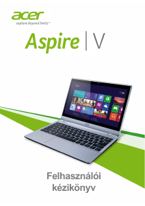 Használati útmutató Acer Aspire V5-122P Laptop