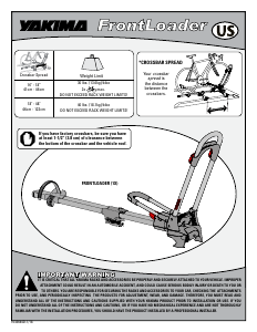 Manual de uso Yakima FrontLoader Porta bicicleta