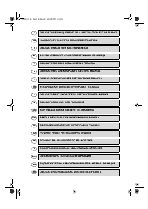 Mode d’emploi Whirlpool WBE3414 TS Réfrigérateur combiné