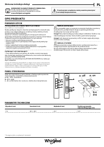 Instrukcja Whirlpool WCT 84 FLYX Okap kuchenny
