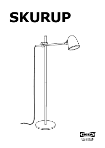 Bruksanvisning IKEA SKURUP Lampa