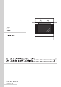 Bedienungsanleitung Amica EB 13521 E Backofen