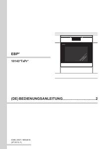 Bedienungsanleitung Amica EBP 13508 E Backofen