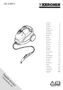 Manual de uso Kärcher SC 2.500 C Limpiador de vapor