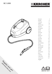 Manual de uso Kärcher SC 3.000 Limpiador de vapor