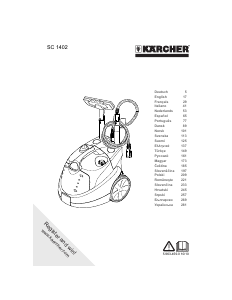 Manuale Kärcher SC 1402 Pulitore a vapore