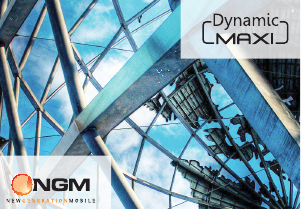 Manual de uso NGM Dynamic Maxi Teléfono móvil