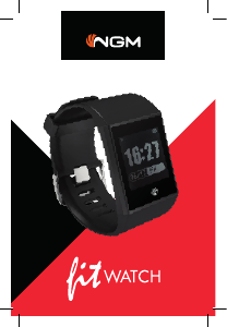 Bruksanvisning NGM Fit Watch Aktivitetsspårare